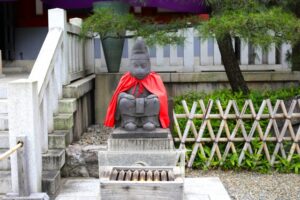 日枝神社 狛猿 赤坂