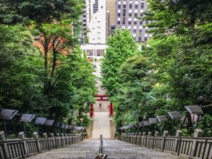 出世の石段 愛宕神社 東京